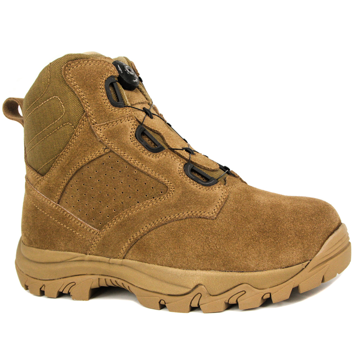 wholesale factory slip-resistant army desert boots 7108